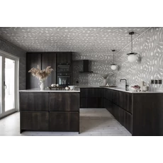 Kép 5/6 - Sandberg Absztrakt mintás modern fekete-fehér vlies tapéta Zen White 53 cm X 10 m