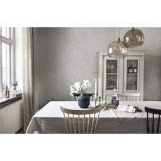 Kép 5/7 - Sandberg Modern levélmintás kék vlies tapéta Karolina Blue 53 cm X 10 m