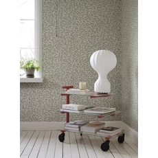 Kép 3/7 - Sandberg Modern levélmintás kék vlies tapéta Karolina Blue 53 cm X 10 m