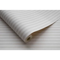 Kép 5/5 - Sandberg Klasszikus keskeny csíkos bézs vlies tapéta Estelle Sandstone 53 cm X 10 m