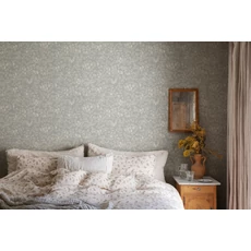 Kép 2/5 - Sandberg Szilva mintás pasztell kék vlies tapéta Emrik Misty Blue 53 cm X 10 m