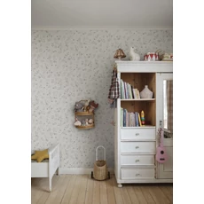 Kép 3/5 - Sandberg Apró virágos romantikus bézs vlies tapéta Henny Pastel 53 cm X 10 m