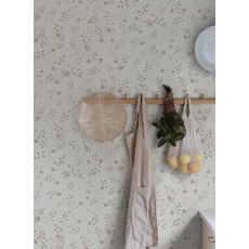 Kép 4/5 - Sandberg Apró virágos romantikus bézs vlies tapéta Henny Pastel 53 cm X 10 m