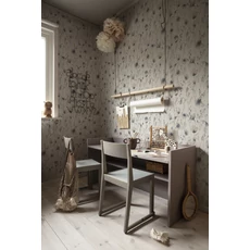 Kép 2/3 - Sandberg Vadvirágos modern zöld vlies tapéta Lo Sage Green 53 cm X 10 m