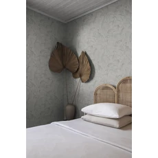 Kép 3/3 - Sandberg Elegáns nád mintás kék vlies tapéta Anna Blue 53 cm X 10 m