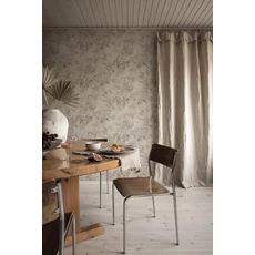 Kép 3/3 - Sandberg Bambusz mintás modern bordó vlies tapéta Jon Burgundy 53 cm X 10 m