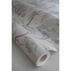 Kép 4/4 - Sandberg Elegáns fa mintás zöld vlies tapéta Kristoffer Spring Green 53 cm X 10 m