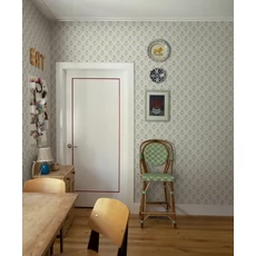 Kép 5/7 - Sandberg Pitypang mintás skandináv zöld vlies tapéta Maskrosen Spring Green 53 cm X 10 m