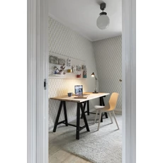 Kép 4/7 - Sandberg Pitypang mintás skandináv zöld vlies tapéta Maskrosen Spring Green 53 cm X 10 m