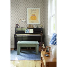 Kép 3/7 - Sandberg Pitypang mintás skandináv rózsaszín vlies tapéta Maskrosen Pink 53 cm X 10 m