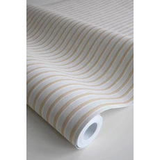 Kép 5/5 - Sandberg Modern keskeny csíkos bézs vlies tapéta Brita Sunflower 53 cm X 10 m