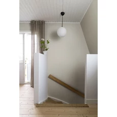 Kép 3/5 - Sandberg Modern keskeny csíkos bézs vlies tapéta Brita Sunflower 53 cm X 10 m