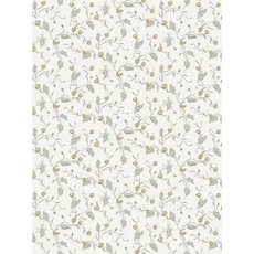 Kép 5/5 - Sandberg Rózsás skandináv sárga-zöld vlies tapéta Elmire Spring Green 53 cm X 10 m