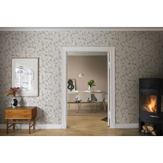 Kép 4/5 - Sandberg Rózsás skandináv világoskék vlies tapéta Elmire Soft Blue 53 cm X 10 m