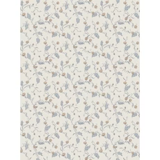 Kép 5/5 - Sandberg Rózsás skandináv világoskék vlies tapéta Elmire Soft Blue 53 cm X 10 m