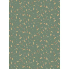 Kép 5/5 - Sandberg Rózsás skandináv zöld vlies tapéta Elmire Emerald 53 cm X 10 m