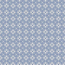 Kép 1/3 - Sandberg Lóhere mintás skandináv kék vlies tapéta Lyckan Sapphire 53 cm X 10 m