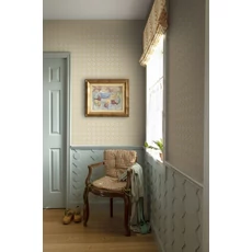 Kép 2/4 - Sandberg Lóhere mintás skandináv sárga vlies tapéta Lyckan Sunflower 53 cm X 10 m