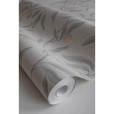 Kép 6/6 - Sandberg Gyümölcs mintás klasszikus zöld vlies tapéta Vinnie Sage Green 53 cm X 10 m