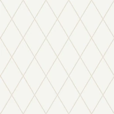 Kép 1/3 - Sandberg Klasszikus rácsos törtfehér vlies tapéta Gabriel Eggshell 53 cm X 10 m