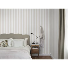 Kép 4/4 - Sandberg Elegáns csíkos bézs vlies tapéta Sam Linen 53 cm X 10 m