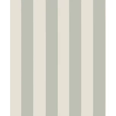 Kép 1/4 - Sandberg Elegáns csíkos zöld vlies tapéta Sam Sage Green 53 cm X 10 m