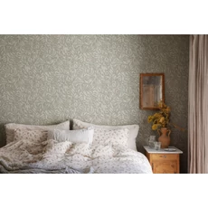 Kép 2/7 - Sandberg Botanikai mintás zöld vlies tapéta Olof Sage Green 53 cm X 10 m