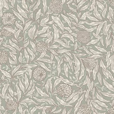 Kép 1/7 - Sandberg Botanikai mintás zöld vlies tapéta Olof Sage Green 53 cm X 10 m