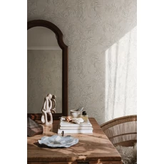 Kép 3/5 - Sandberg Homoktövis levelekkel bézs vlies tapéta Idun Sandstone 53 cm X 10 m