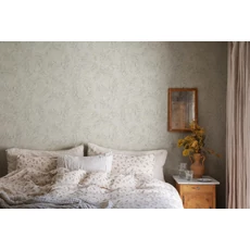 Kép 4/5 - Sandberg Homoktövis levelekkel bézs vlies tapéta Idun Sandstone 53 cm X 10 m