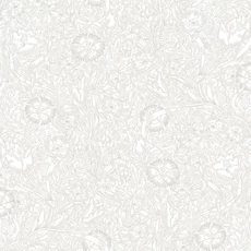 Kép 1/3 - Sandberg Botanikai mintás skandináv törtfehér vlies tapéta Caroline Sandstone 53 cm X 10 m