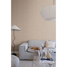 Kép 2/3 - Sandberg Botanikai mintás skandináv terrakotta vlies tapéta Caroline Terracotta 53 cm X 10 m