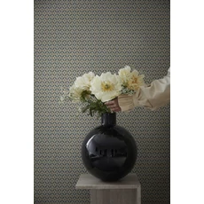 Kép 3/3 - Sandberg Geometriai mintás retro terrakotta vlies tapéta Hugo Terracotta 53 cm X 10 m