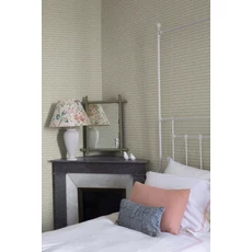 Kép 2/3 - Sandberg Geometriai mintás retro sárga vlies tapéta Hugo Oat 53 cm X 10 m