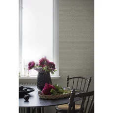 Kép 3/3 - Sandberg Geometriai mintás retro sárga vlies tapéta Hugo Oat 53 cm X 10 m