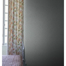 Kép 2/3 - Sandberg Geometriai mintás retro kék vlies tapéta Hugo Misty Blue 53 cm X 10 m