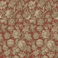 Kép 1/3 - Sandberg 3D hatású virágos piros vlies tapéta Valentin Ruby Red 53 cm X 10 m