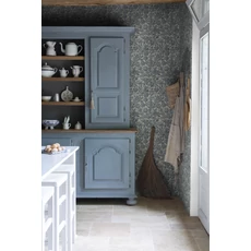 Kép 2/5 - Sandberg 3D hatású virágos kék vlies tapéta Valentin Misty Blue 53 cm X 10 m