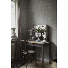 Kép 3/3 - Sandberg Vintage fügefás kék vlies tapéta Fig Garden Misty Blue 53 cm X 10 m