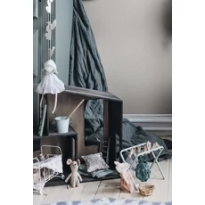 Kép 3/4 - Sandberg Apró boltív mintás szürke vlies tapéta Valv Gray 53 cm X 10 m