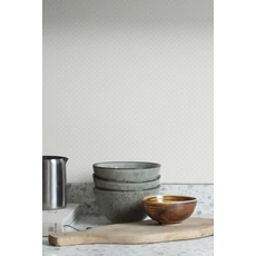 Kép 2/4 - Sandberg Apró boltív mintás zöld vlies tapéta Valv Garden Green 53 cm X 10 m