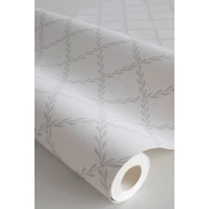 Kép 4/4 - Sandberg Klasszikus rácsmintás zöld vlies tapéta Trellis Garden Green 53 cm X 10 m