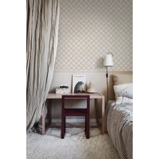 Kép 2/4 - Sandberg Klasszikus rácsmintás terrakotta vlies tapéta Trellis Terracotta 53 cm X 10 m