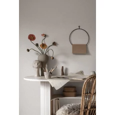 Kép 2/3 - Sandberg Apró leveles szürke vlies tapéta Bladverk Grey 53 cm X 10 m