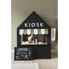 Kép 3/4 - Sandberg Apró leveles zöld vlies tapéta Bladverk Green 53 cm X 10 m