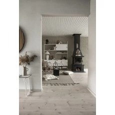 Kép 2/4 - Sandberg Kockás vintage zöld vlies tapéta Ruta Garden Green 53 cm X 10 m