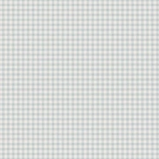 Kép 1/4 - Sandberg Kockás vintage kék vlies tapéta Ruta Misty Blue 53 cm X 10 m