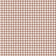 Kép 1/4 - Sandberg Kockás vintage terrakotta vlies tapéta Ruta Terracotta 53 cm X 10 m