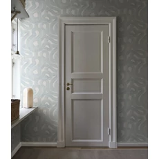 Kép 3/3 - Sandberg Absztrakt mintás modern kék vlies tapéta Zen Indigo Blue 53 cm X 10 m