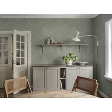 Kép 3/3 - Sandberg Levélmintás zöld vlies tapéta Lise Forest Green 53 cm X 10 m